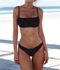 Image of Hot Sexy Bikini Set Two Piece Swimsuit Bikinis Swimwear Women Solid Biquini Popular Female Swimming Suit Beachwear Bathing Suit