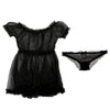 Image of IKOKY Lace Underwear Women Porno Sleepwear Hot Erotic Sexy Costumes Transparent Dress Sexy Lingerie Sex Clothes Ultra-thin