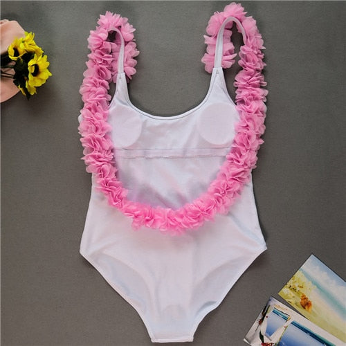Imayio One piece swimsuit women sex Halter Solid bathing suit 3colors  ruffle swimwear 2019 free shipping