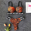 Image of In-X Sexy Brazilian bikini sets 2020 Push up sports swimwear women Lace up thong swimsuit female Bandeau bathing suit beach wear