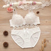Image of Japanese lingerie set thin embroidery push up bra set sexy lace underwear set Floral bras for women bra and panty set bh