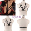 Image of Jartiyer Sexy Ladies Women Body Harness Bra Fetish Chest Bondage Lingerie Erotic Cage Bra Gothic Garter Sword Belt Suspenders