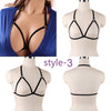 Image of Jartiyer Sexy Ladies Women Body Harness Bra Fetish Chest Bondage Lingerie Erotic Cage Bra Gothic Garter Sword Belt Suspenders