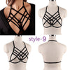 Image of Jartiyer Sexy Ladies Women Body Harness Bra Fetish Chest Bondage Lingerie Erotic Cage Bra Gothic Garter Sword Belt Suspenders