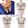 Image of Jartiyer Sexy Ladies Women Body Harness Bra Fetish Chest Bondage Lingerie Erotic Cage Bra Gothic Garter Sword Belt Suspenders