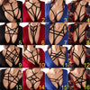 Image of Jartiyer Sexy Ladies Women Body Harness Bra Fetish Chest Bondage Lingerie Erotic Cage Bra Gothic Garter Sword Belt Suspenders
