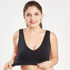 Image of Jerrinut Seamless Bra Push Up Bralette Bras For Women Plus Size Bra Lingerie Wireless Sleep Underwear Sports Active Women Bra