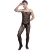 Image of KWAN.Z male sexy lingerie transparent open crotch bodystocking men's catsuit sexy body all wrapped hot erotic underwear bodysuit