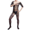 Image of KWAN.Z male sexy lingerie transparent open crotch bodystocking men's catsuit sexy body all wrapped hot erotic underwear bodysuit