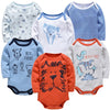 Image of Kavkas New Baby Boys Bodysuit 6 PCS 3 PCS Long Sleeve Cotton Baby Boy Girl Clothes 0-3 months Newborn body bebe Clothing