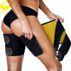Image of LAZAWG Leg Belt Sweat Thigh Trimmer Sweat Band Leg Slimmer Weight Loss Neoprene Gym Workout Corset Thigh Slimmer Tone Legs Strap