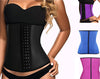 Image of Latex Waist Trainer Corset 9 Steel Bone Shapewear Body Shapers Women Corset Slimming Belt Waist Shaper Cinta Modeladora