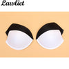 Image of Lawliet  A Pair of Black Or White A75/B75/C75/D75 sew in BRA CUPS Pads Push Up Swimwear Dress Corset Soft Foam B024