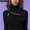 Image of Leather Harness Body Harness Underwear Leather Belt For Women Body Strap Bra Cage Harajuku Bondage Sexy Suit Harness Lingerie