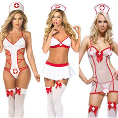 M-3XL Women Lenceria Sexy Erotic Lingerie Porno Baby Doll Plus Size Cosplay Sex Clothes Dress Nurse Uniform Costumes Underwear