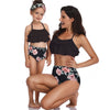 Image of Matching Family Mother Girl Bikini 2020 Swimsuit Swimwear Women Swimsuit Children Baby Kid Beach Swimwear biquini infantil