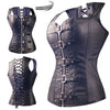 Image of Miss Moly Steampunk Corset Gothic Bustier Boned Overbust Dress Underbust burlesque Top Plus Size 6Xl Tummy Slimming Clothes