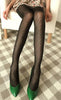 Image of New 1PC Sexy Women Heart Print Tights Stockings Pantyhose Summer Nylon Step Foot Seamless Pantyhose Fishnet Mesh Print Collant