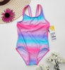 Image of New 2019 Girls swimwear Strip design Girls swimsuit 2~14Year Children swimwear One piece Kids Beach wear Bathing suit-SW656 mix