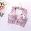 Image of New Arrival No Rims High elasticity Sexy Lingeries Underwears Women bras plus size 6XL Bra women's Vest Fashion lace brassiere