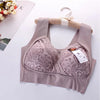 Image of New Arrival No Rims High elasticity Sexy Lingeries Underwears Women bras plus size 6XL Bra women's Vest Fashion lace brassiere