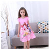 Image of New Listing 2019 Children pajamas Summer Dresses Girls Baby Pajamas Cotton Princess girl Nightgown Home Cltohing Girl Sleepwear