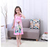 Image of New Listing 2019 Children pajamas Summer Dresses Girls Baby Pajamas Cotton Princess girl Nightgown Home Cltohing Girl Sleepwear