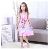 Image of New Listing 2019 Children pajamas Summer Dresses Girls Baby Pajamas Cotton Princess girl Nightgown Home Cltohing Girl Sleepwear
