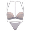 Image of New Sexy Push Up Front Closure Lingerie Set Gathering Seamless Underwear 3/4 Cup Brassiere Women Bralette Bra And Panties Set