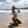 Image of New Women Brazilian Sexy Bikini Lady Push up Beach Swimsuit High Waist Bottoms