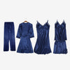 Image of New Women Satin Sleepwear Fashion Nightgowns Imitation Ice Silk Sleepwear Dresses Night Dress Women's Sexy Lingerie Nightdresses