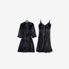 Image of New Women Satin Sleepwear Fashion Nightgowns Imitation Ice Silk Sleepwear Dresses Night Dress Women's Sexy Lingerie Nightdresses