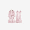 Image of New Women Satin Sleepwear Fashion Nightgowns Imitation Ice Silk Sleepwear Dresses Night Dress Women's Sexy Lingerie Nightdresses