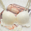 Image of New Women's underwear Set Lace Sexy Push-up Bra And Panty Sets Bow Comfortable Brassiere Young Bra Adjustable Deep V Lingerie