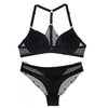 Image of Norns women lace lingerie set plus size bra push up beautiful underwear Seamless female front closure bras sexy lingerie set