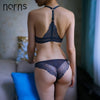 Image of Norns women lace lingerie set plus size bra push up beautiful underwear Seamless female front closure bras sexy lingerie set