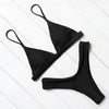 Image of OMKAGI Brand Swimwear Women Swimsuit Sexy Push Up Micro Bikinis Set Swimming Bathing Suit Beachwear Summer Brazilian Bikini 2019