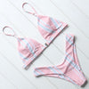Image of OMKAGI Brand Swimwear Women Swimsuit Sexy Push Up Micro Bikinis Set Swimming Bathing Suit Beachwear Summer Brazilian Bikini 2019