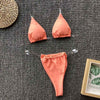Image of OMKAGI Micro Bikini 2019 Swimwear Women Sexy Solid Biquinis Hot Bikini Set Bathing Suit Beachwear Swimsuit Maillot De Bain Femme