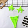 Image of OMKAGI Micro Bikini 2019 Swimwear Women Sexy Solid Biquinis Hot Bikini Set Bathing Suit Beachwear Swimsuit Maillot De Bain Femme