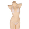 Image of PARAKINI 2019 Sexy Micro Mini Bikini Set Women Erotic Transparent Swimwear Bathing Suit Tiny G-String Thong Bikinis Beachwear