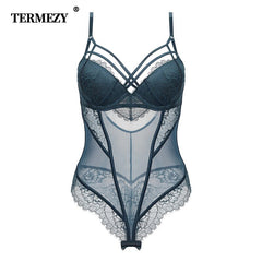 Padded Bra Lingerie Sexy Corset Bustier Women Underwear Elasticity Transparent Straps Corset Waist Trainer Sleepwear Black White