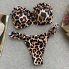 Image of Padded Push Up Bikini Set Underwire Flower Ruffles Swimsuit For Women Sexy Solid Bandeau Female Bathing Suit 2018 Summer Biquini