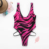 Image of Peachtan One shoulder neon green bikini 2019 micro Bandeau swimwear women bathing suit biquini Summer beachwear Push up swimsuit