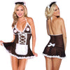 Image of Plus Size Cosplay Erotic Sexy Lingerie Women Dress For Sex Maid Nurse Costumes Babydoll Uniform Erotic Underwear Role Play S-XXL