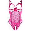 Image of Plus Size Open Bra Open Crotch Women Lace Sexy Lingerie Hot Transparent Babydoll Dress Erotic Costumes