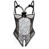 Image of Plus Size S M L XL 2XL Open Bra Open Crotch Women Lace Sexy Lingerie Hot Transparent Babydoll Dress Erotic Costumes