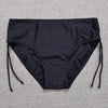 Image of Plus Size bikini bottom brazilian Swimwear Women adjusted Panties Sexy Briefs solid Swimsuit Two-Piece Separates Underwear