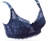 Image of Plus size Foreign Trade Ultra-thin Lace Sexy Thin Cotton Cup Plump Big Push Up Bra  Bralette Encaje Sexy Bra modis lingerie