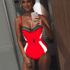 Image of Push Up Swimsuit Women's Swimming Suit 2019 New Monokini With Underwire Straps Bodysuit Women Swimwear Leopard Printing Swimsuit